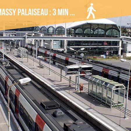 Cozy Appart 5 A 3' De La Gare - Cozy Houses Palaiseau Eksteriør billede